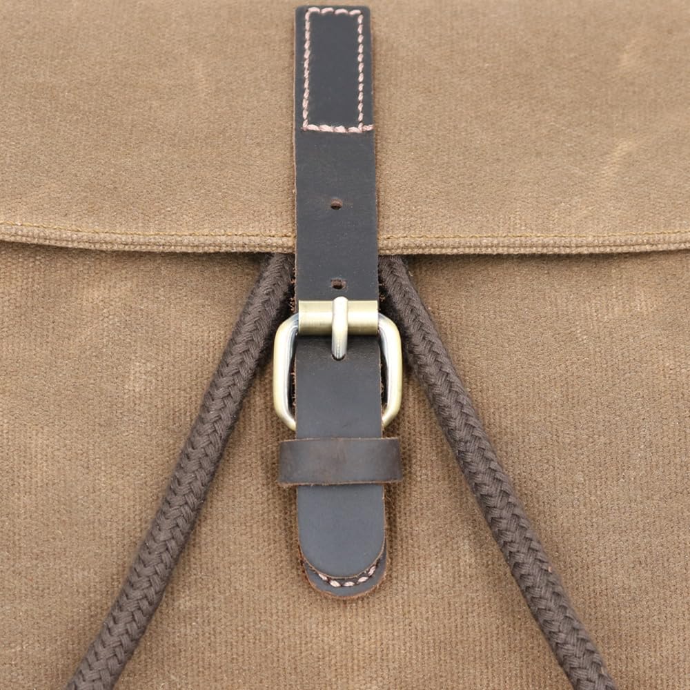 radar-1957-zaino-pelle-e-tessuto-stone-washed-con-tasca-water-resistant image 7
