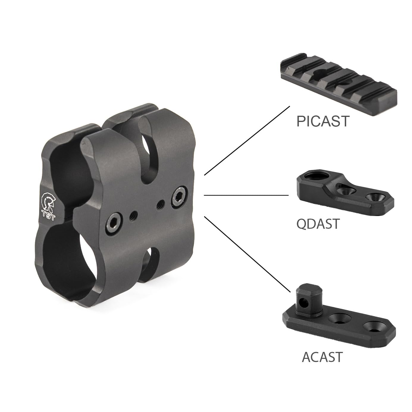 toni-system-astct-assieme-tubo-canna-tactical-nero-per-calibro-12 image 2